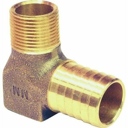 MERRILL Low Lead Brass Barbed Elbow Hydrant RBHENL75